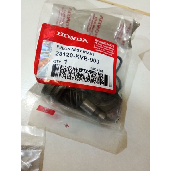 GIGI PINION SELAH GIGI LAWAN KICK STATER VARIO 110 KVB