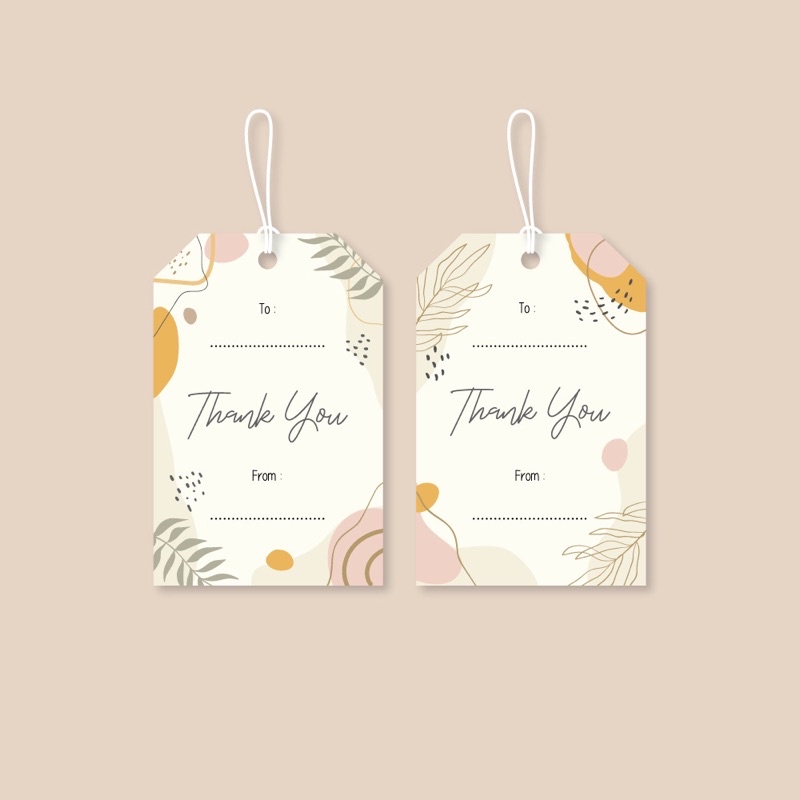 

Hang Tag Thank You Hangtag for Gift