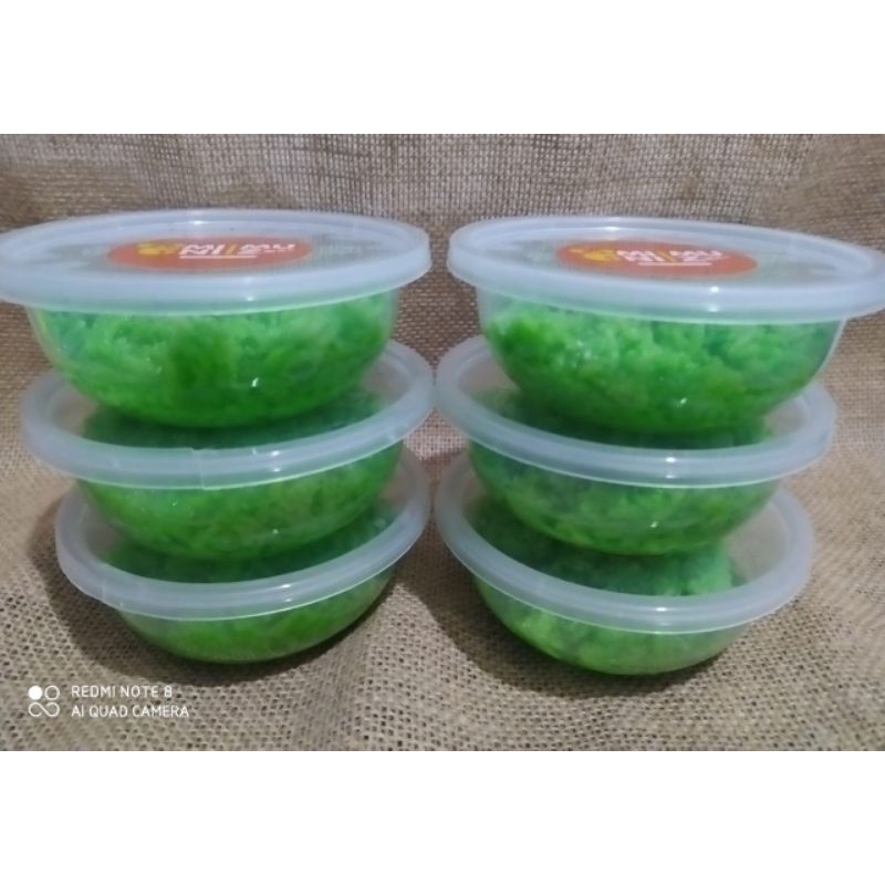 

TAPE KETAN/TAPE KETAN MANIS/TAPE KETAN HIJAU CUP 300 GR/600 GR