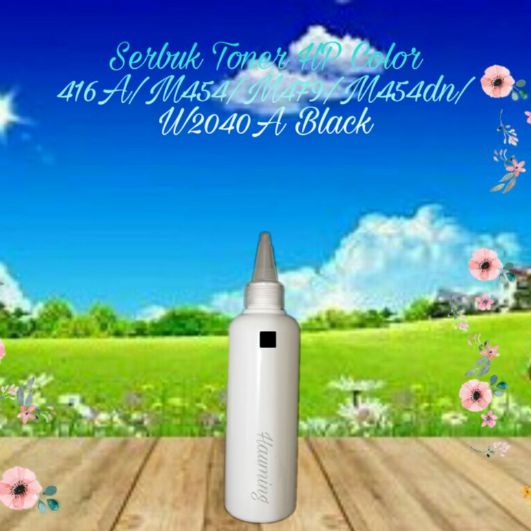 Serbuk Toner Powder Refill HP Color 416A 416 M454 M479 M454dn M454dw W2040A Black 1x Isi