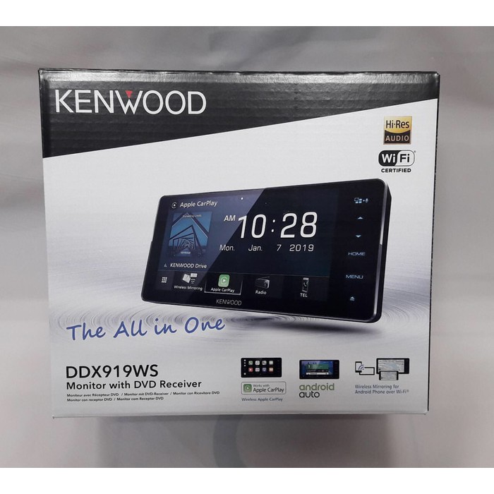 Doubledin headunit KENWOOD DDX919WS 7 DVD ANDROID khusus Toyota