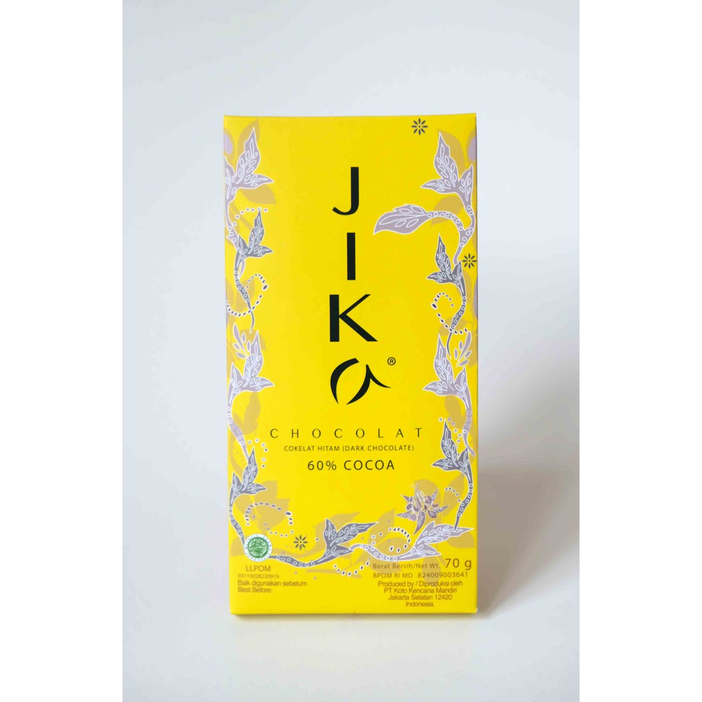 

JIKA Chocolat Cokelat Hitam (Dark Chocolate) 60% Cocoa