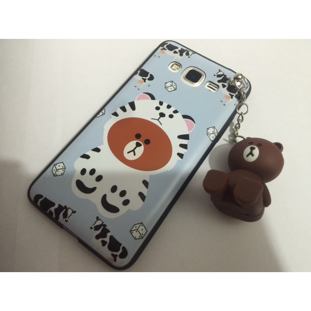 SOFT CASE STANDING KARAKTER 4D LINE & HELLO KITTY OPPO NEO 9 / F3