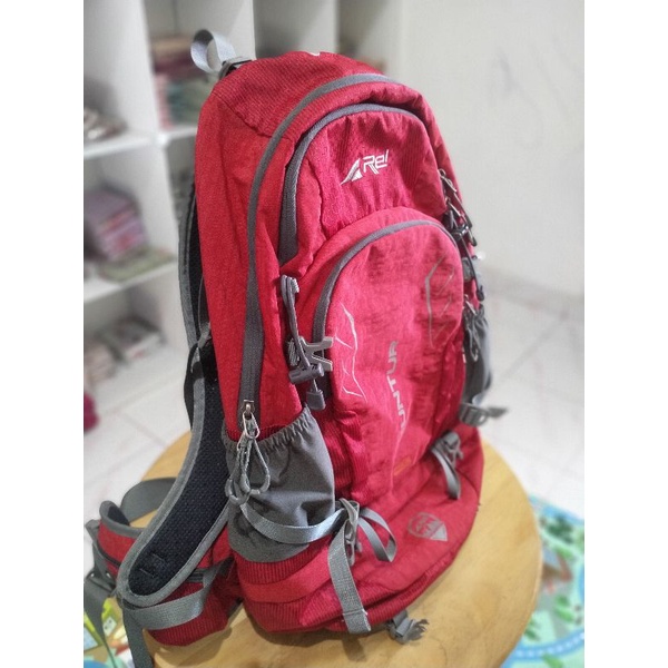 Tas REI /tas gunung 40L / ransel merah / ransel gunung