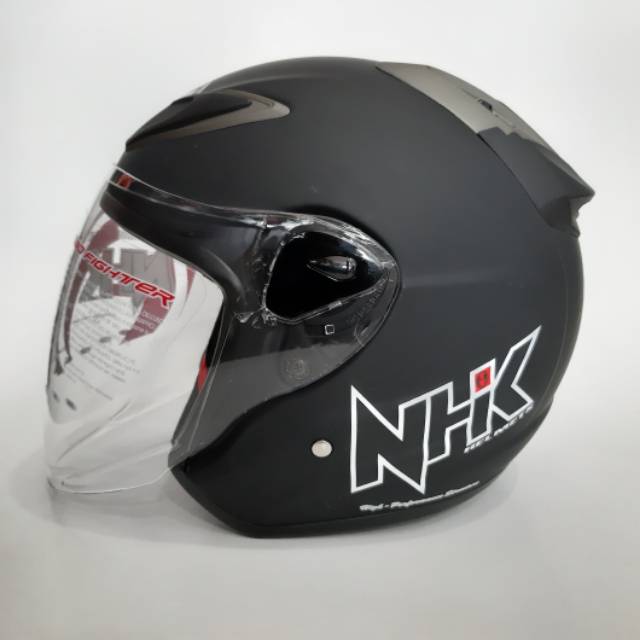 Helm NHK R6 HITAM DOF