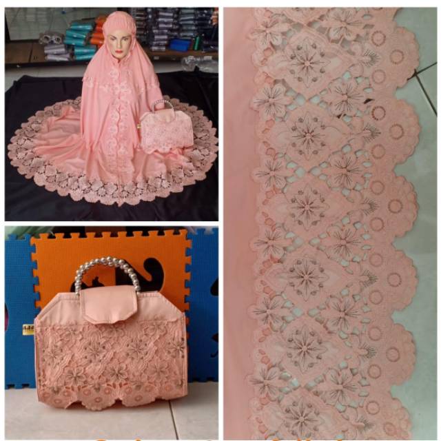 Mukena bordir komputer