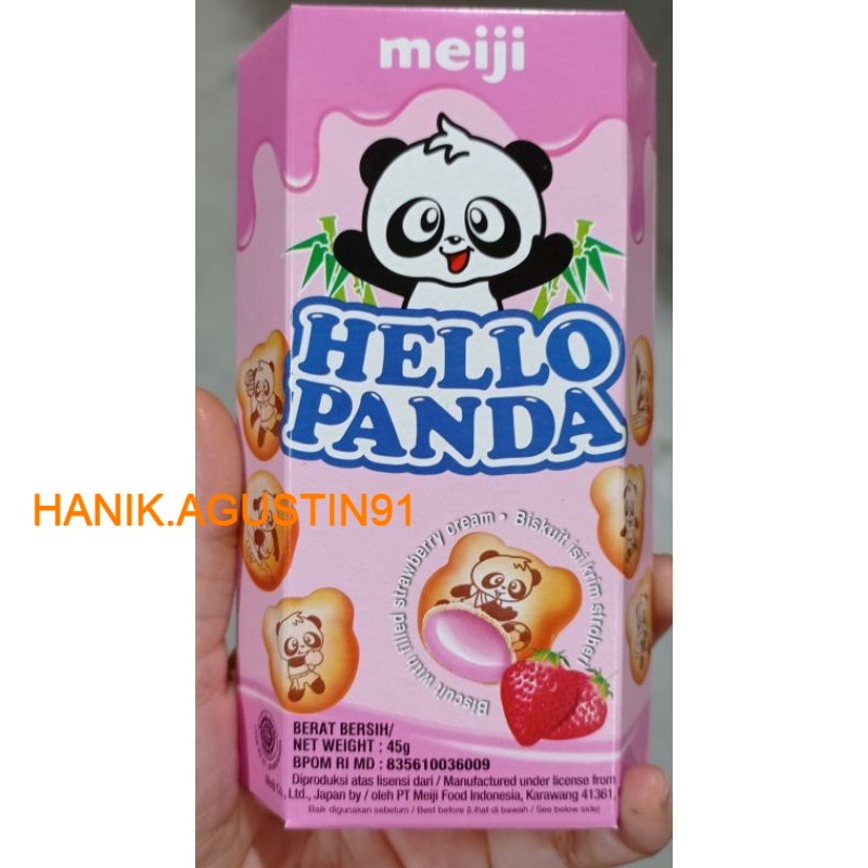 

Hello Panda Strawberry 45gr