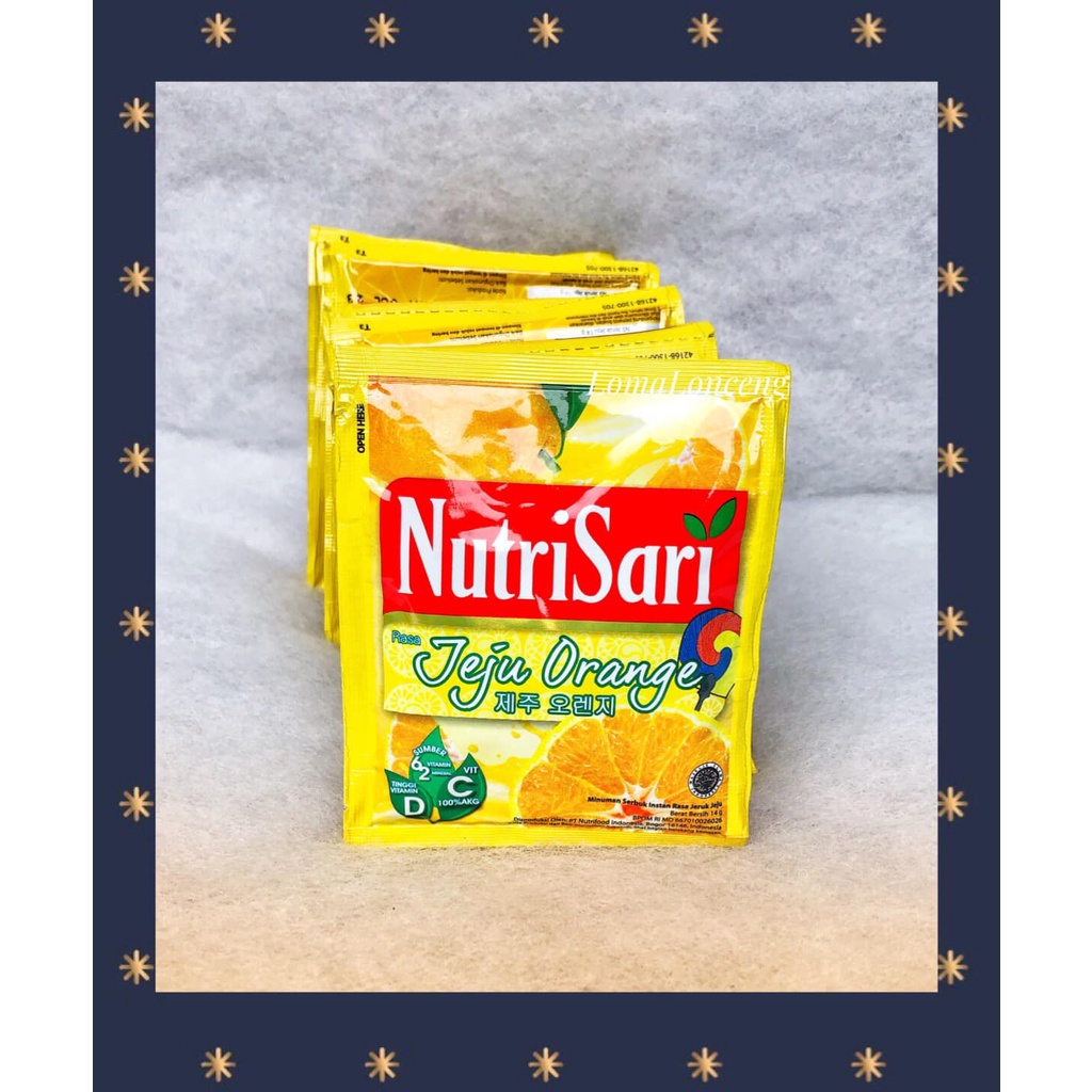 

Nutrisari Jeju Orange 10 sachet