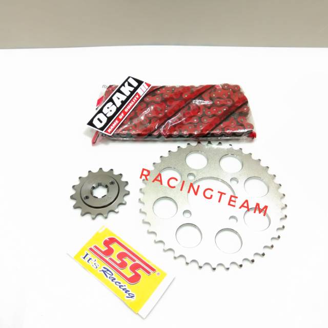 Gir SSS gir set SSS Kawasaki ninja 150R - ninja rr all size