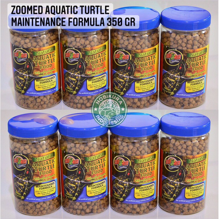 Zoomed Aquatic Turtle Food Maintenance Formula 350 gr Makanan Kura Air