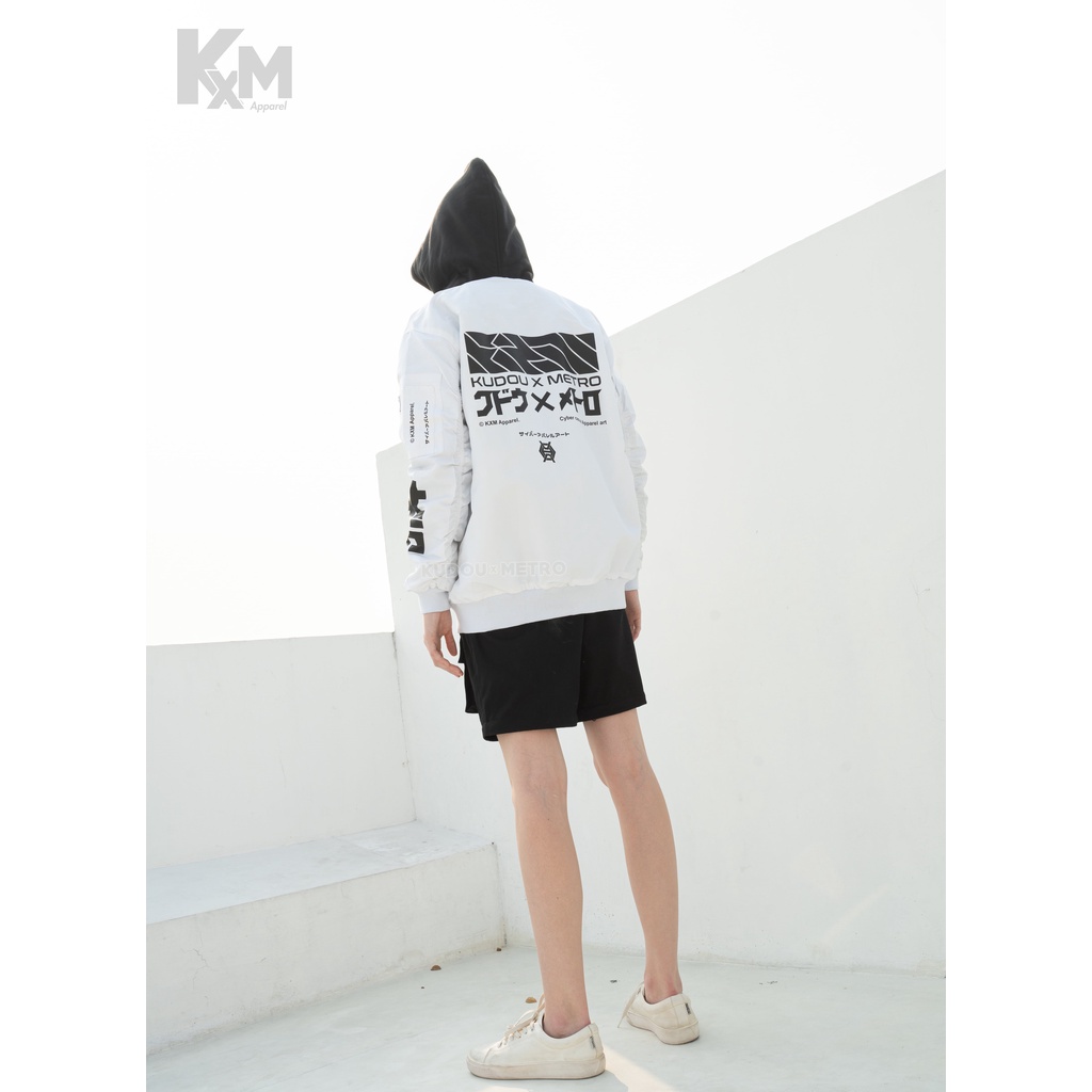 Premium Waterproof Bomber Kudou x Metro Official Premium Unisex