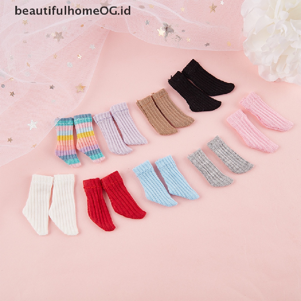 / / Beautifulhomeog.id / Set Kaos Kaki + Celana Pendek Untuk Aksesoris Boneka OB11 1 / 6 1 / 12