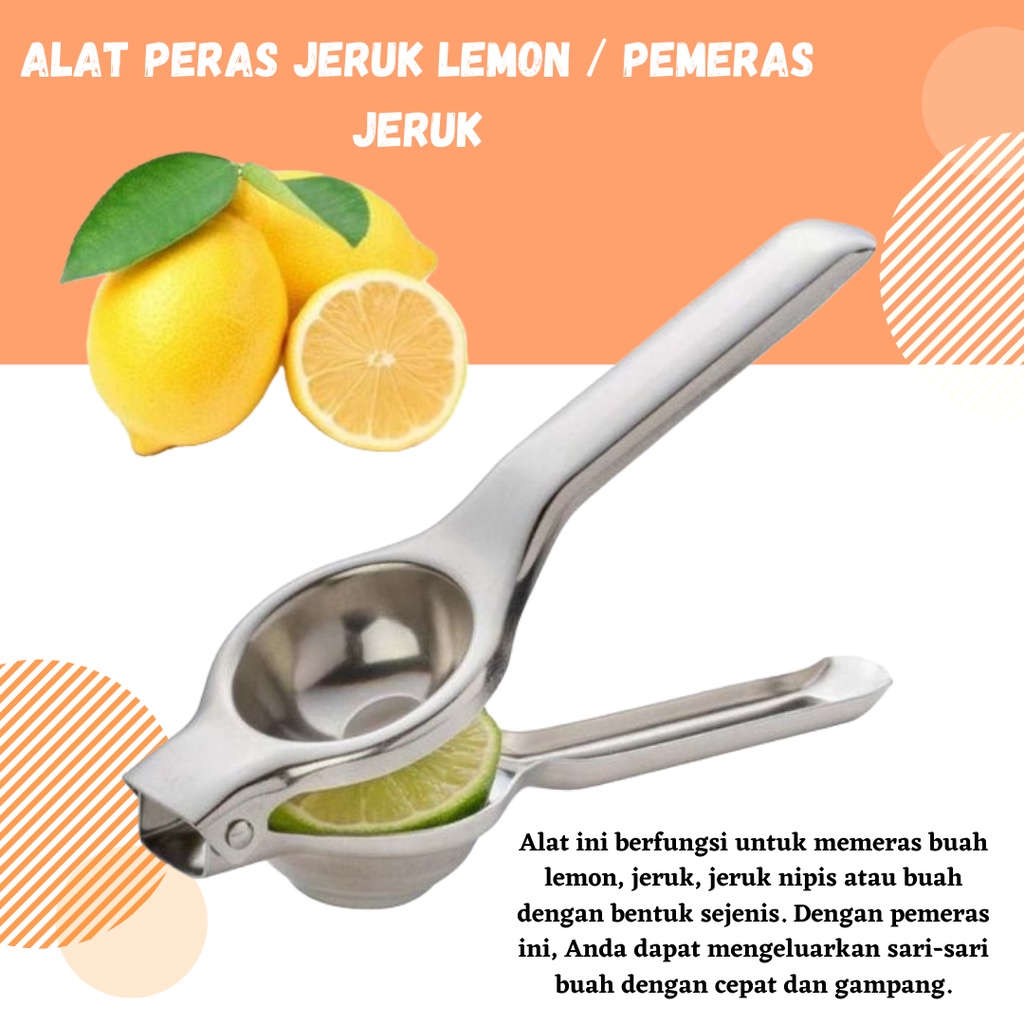 [BISA COD] TERLARIS!! Alat Peras Jeruk Lemon / Pemeras Jeruk