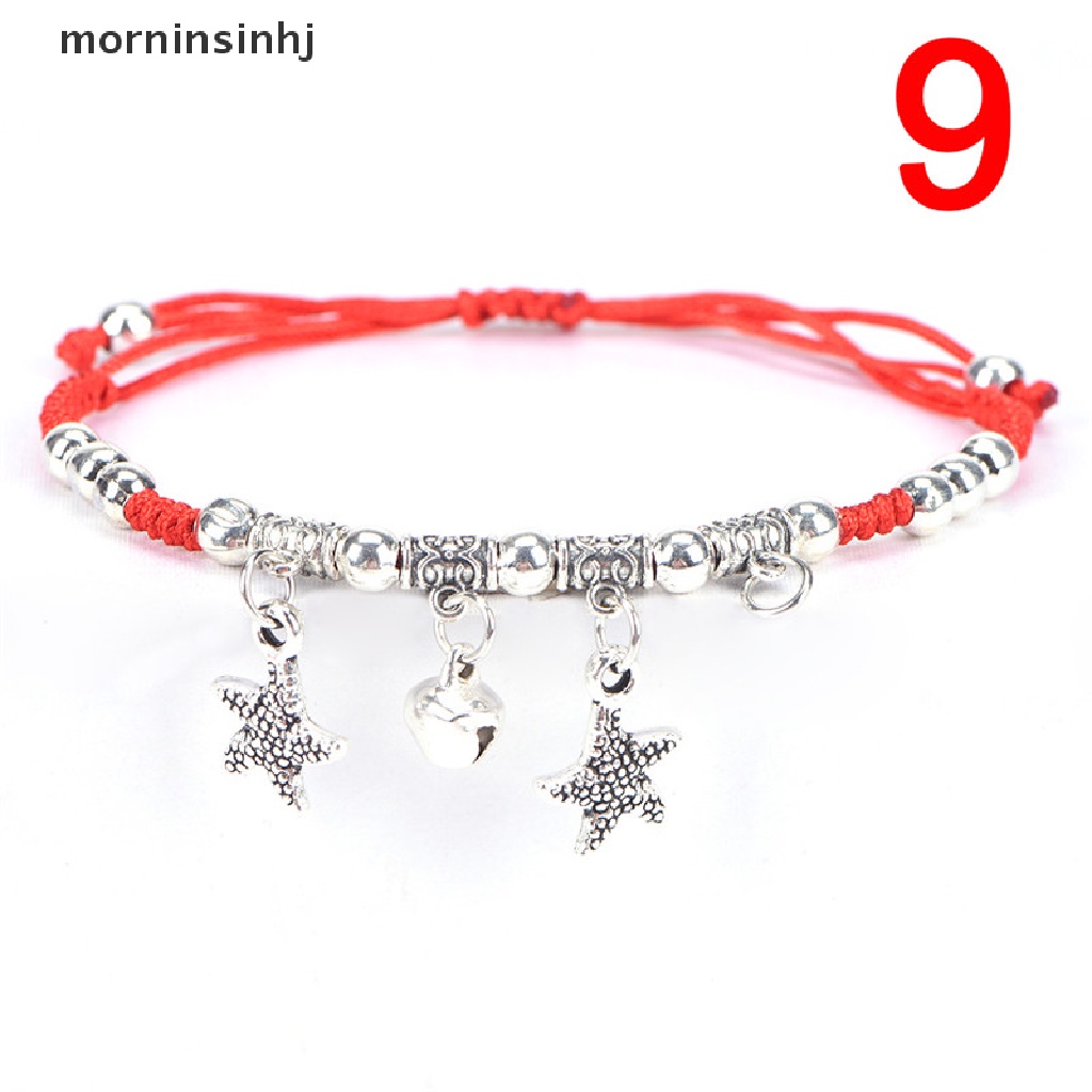 Mor Gelang Tali Kepang Handmade Adjustable Untuk Wanita