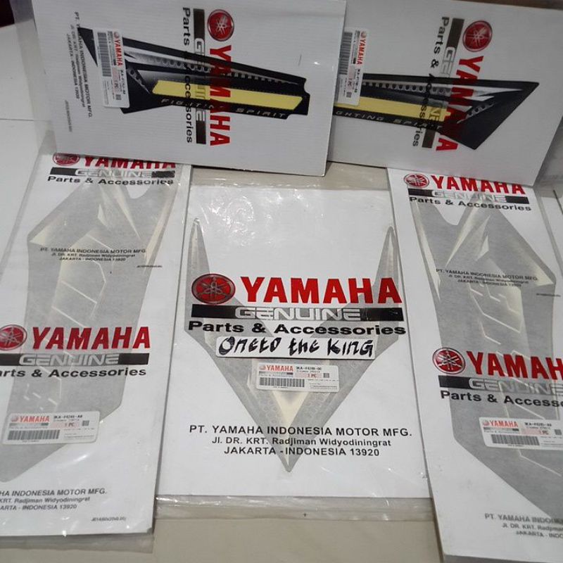 Sticker striping Lis les RX king new robot peredam 2008 original Yamaha YGP