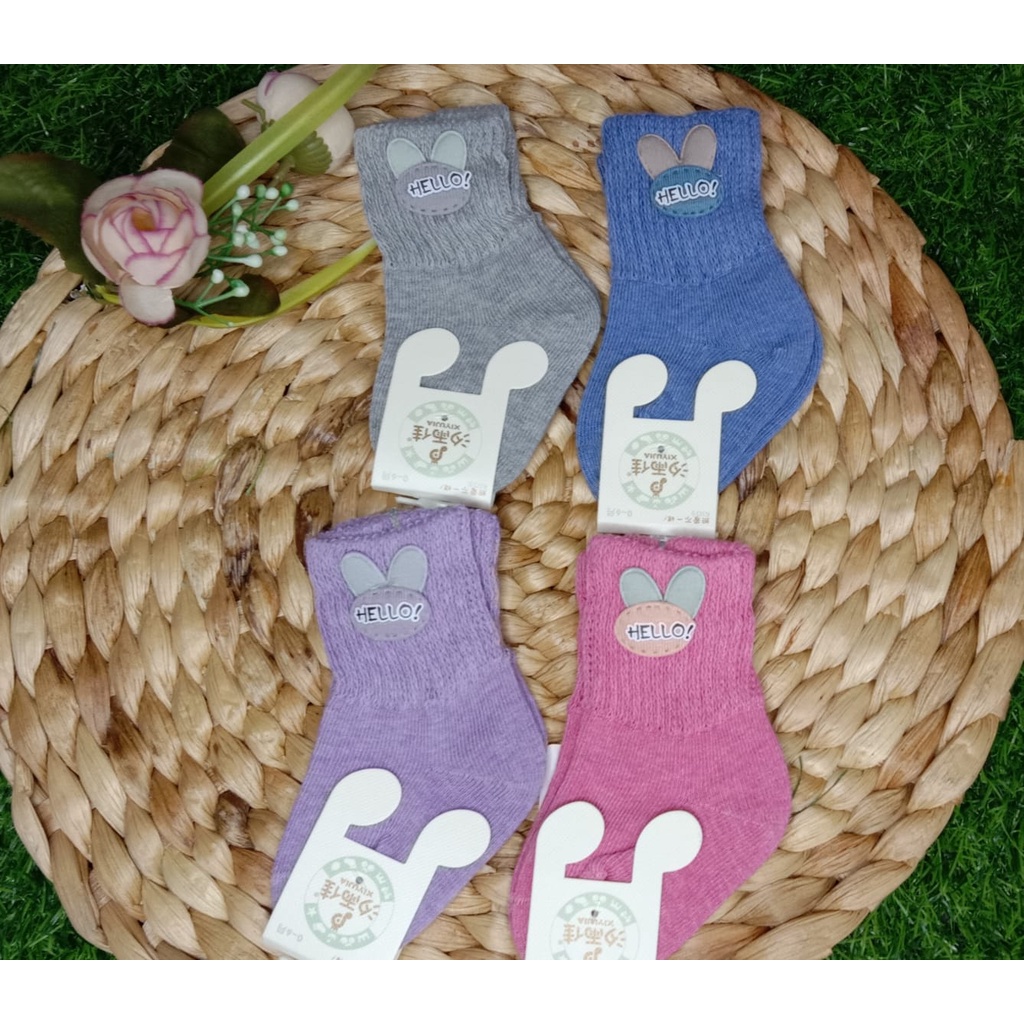 Kaos kaki Baby Motif 1 Pasang