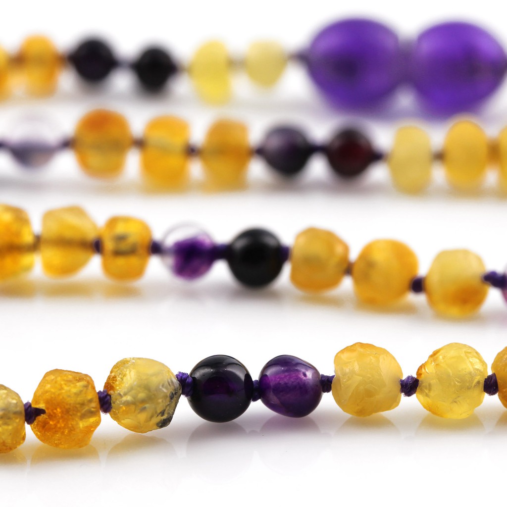 AGL31 Kalung Amber Tumbuh Gigi Bayi By Carlis Baby