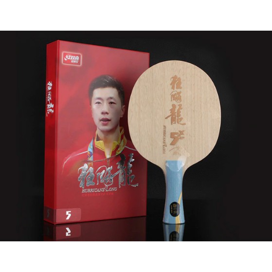 Kayu Bat Tenis Meja Pingpong DHS Hurricane Long 5X