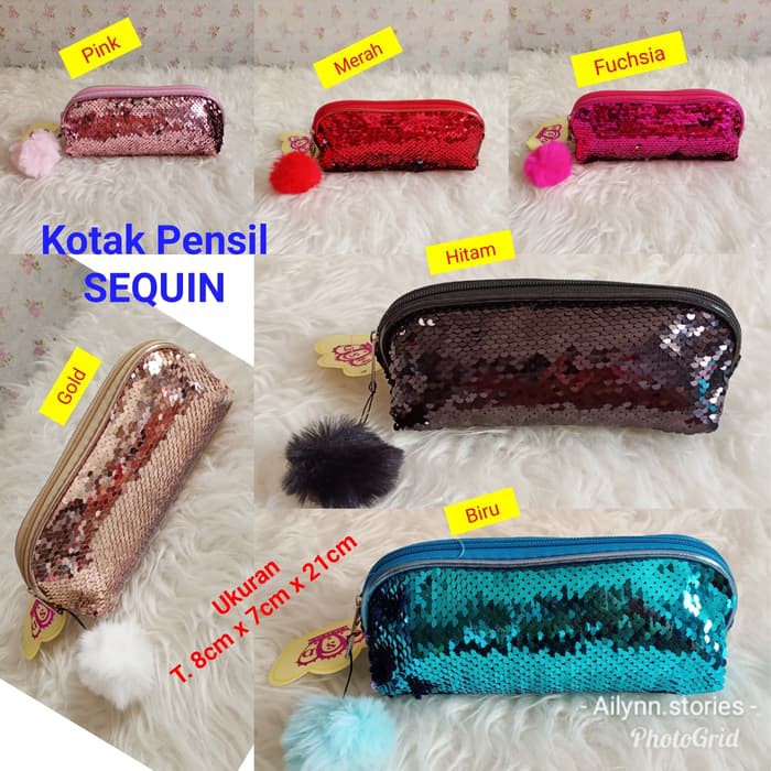 

Kotak Pensil SEQUIN