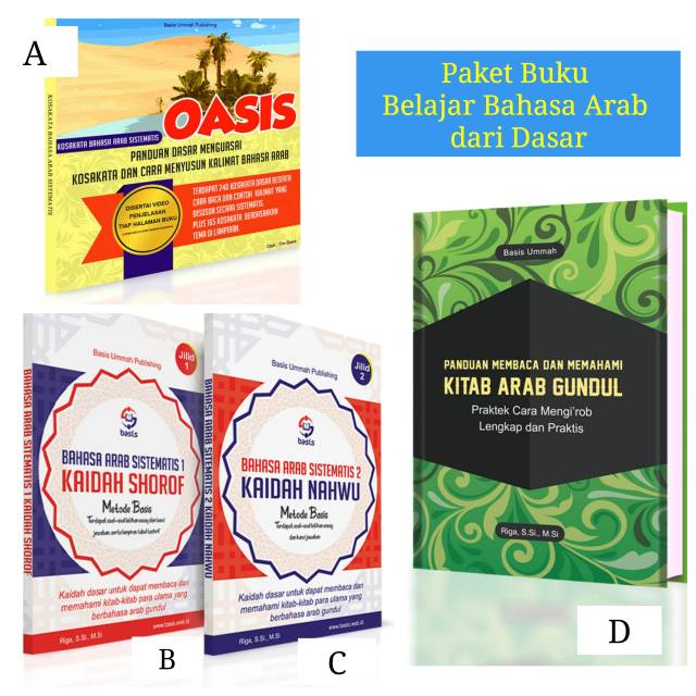Paket Buku Belajar Bahasa Arab Tanpa Video Shopee Indonesia