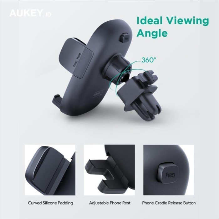 Car Holder Aukey Holder HD-C58 Air Vent Car Phone Mount