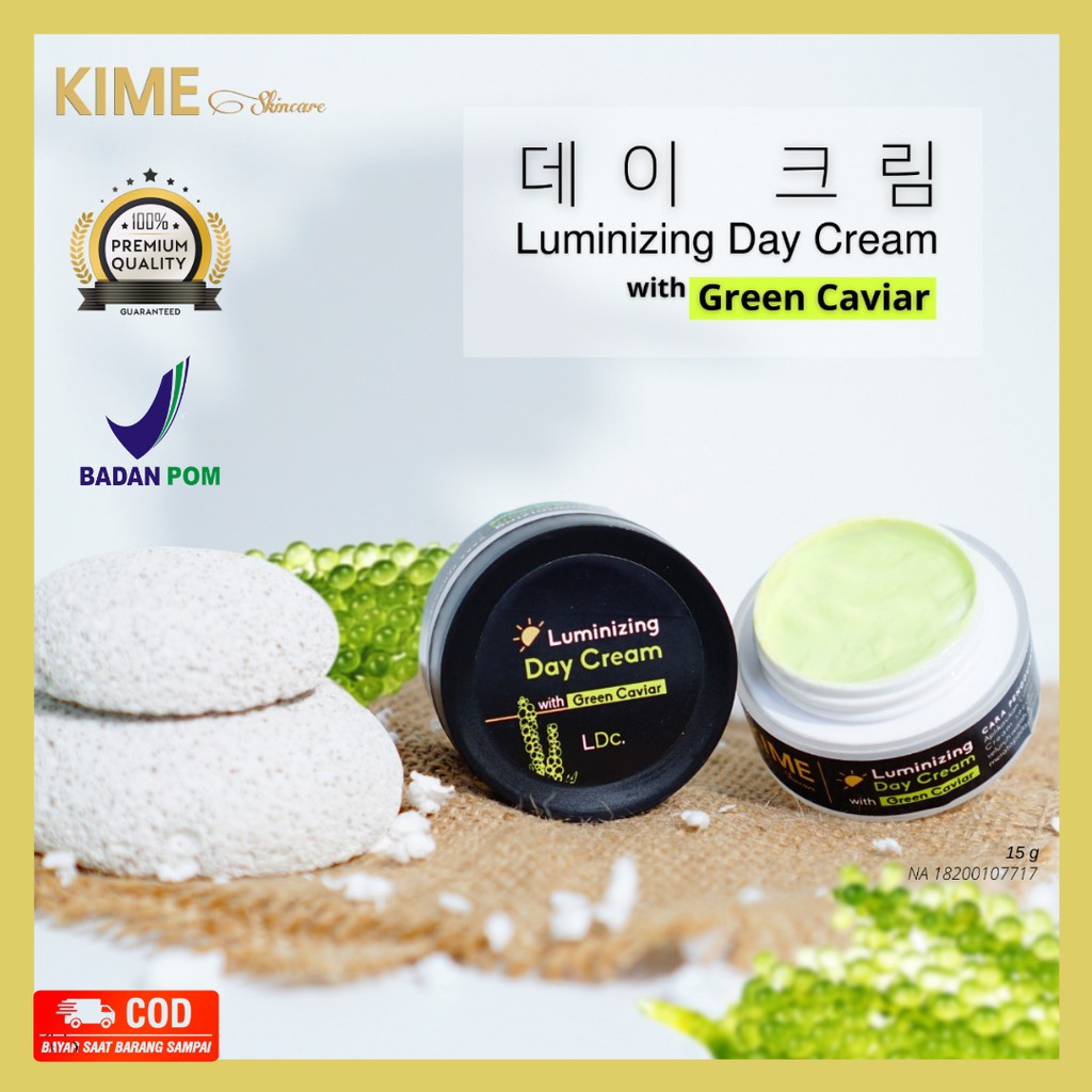 [ BPOM ] KIME Skincare  DAY CREAM WITH GREEN CAVIAR