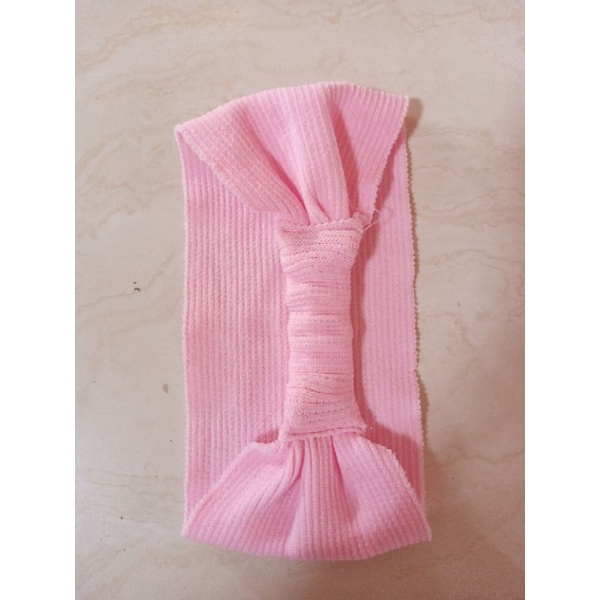 Ciput pita Rajut Bandana Rajut Pita Karet ( 1 PAKET ISI 10 PCS )