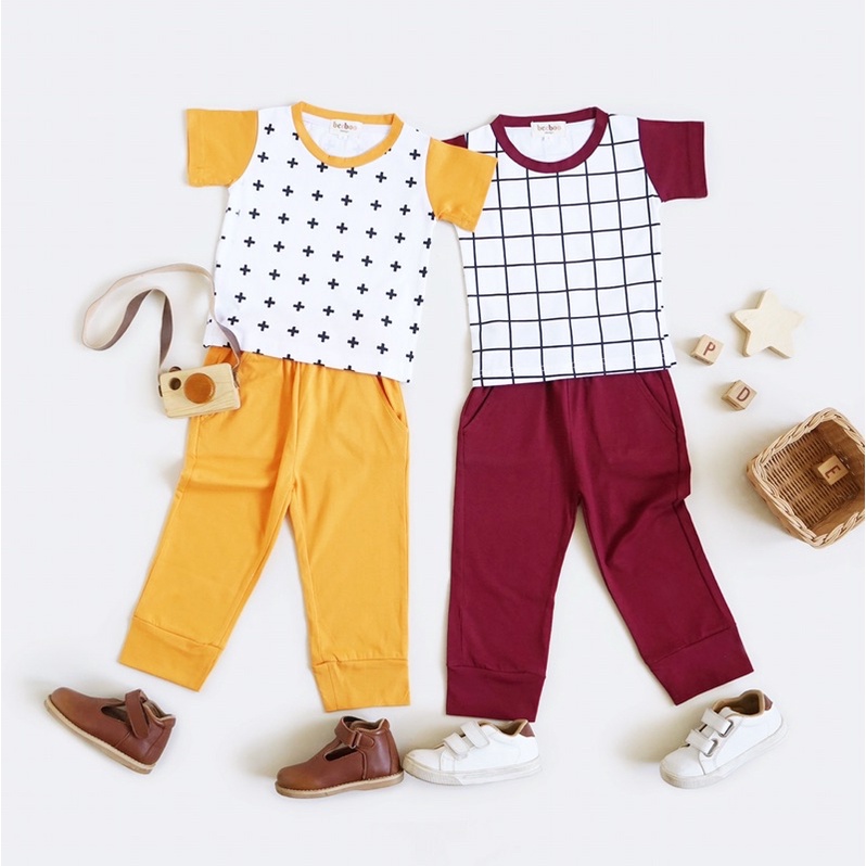 RACHIDKIDS / SETELAN ANAK LUCU / PIYAMA ANAK LUCU / NORDIC SET