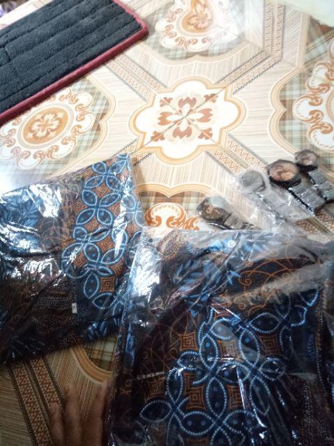 Batik Notoarto Couple Batik Ipnu - Ippnu Bahan Katun Saten Halus Tebel Kualitas