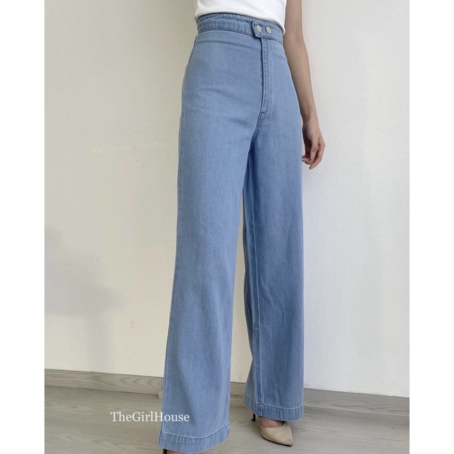 TheGirlHouse - KULOT HIGHWAIST LOOSE JEANS HANNAH