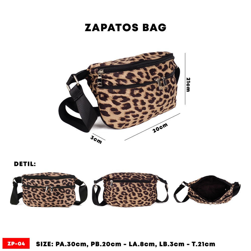 waistbag zapat0s leopard