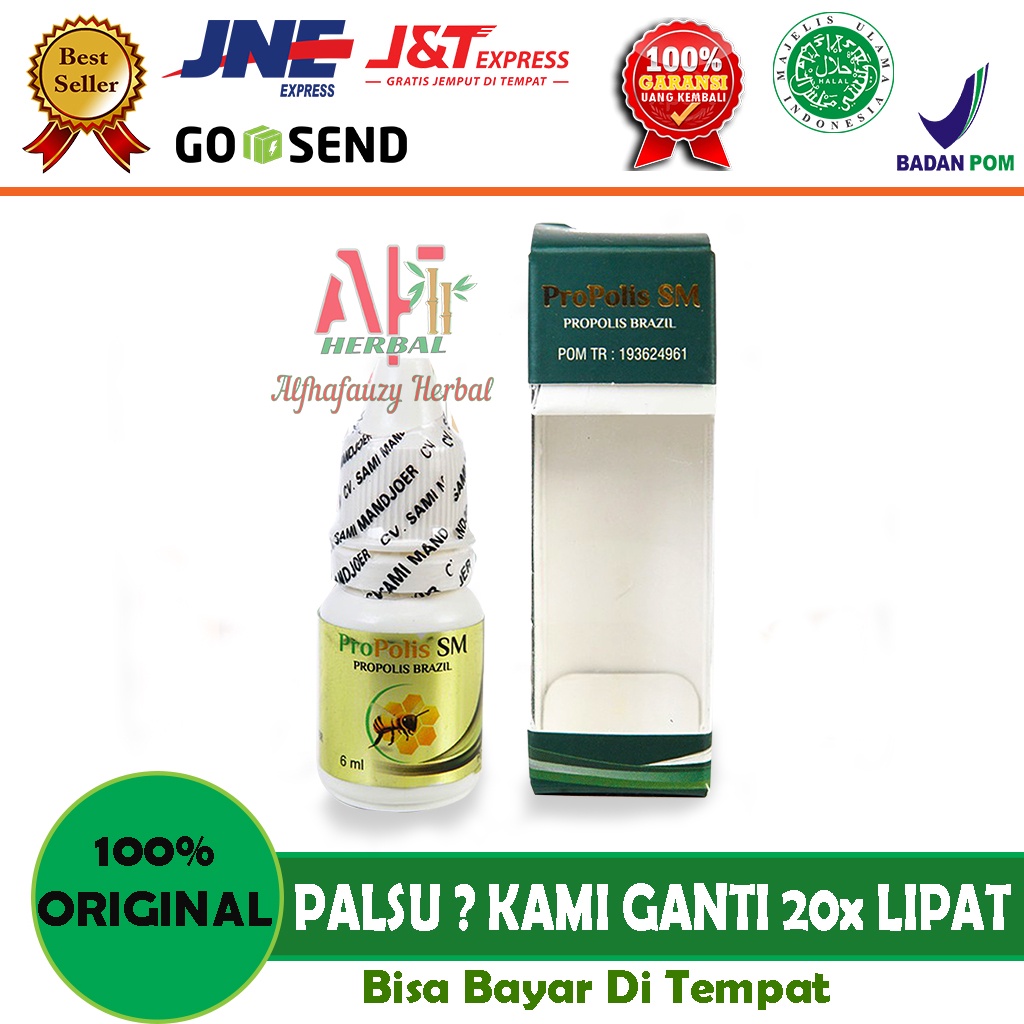 Obat Syringoma, Obat Kutil Kelamin, Jerawat, Herpes - Propolis Brazil Sm Asli