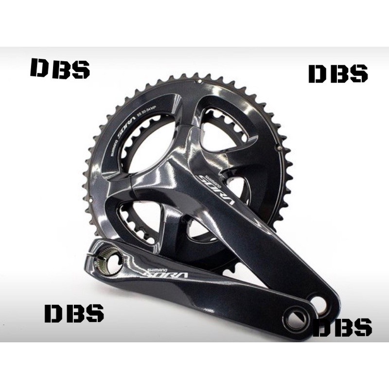 CRANKSET SHIMANO SORA 50-34 x 170MM CRANK SEPEDA BALAP SHIMANO SORA