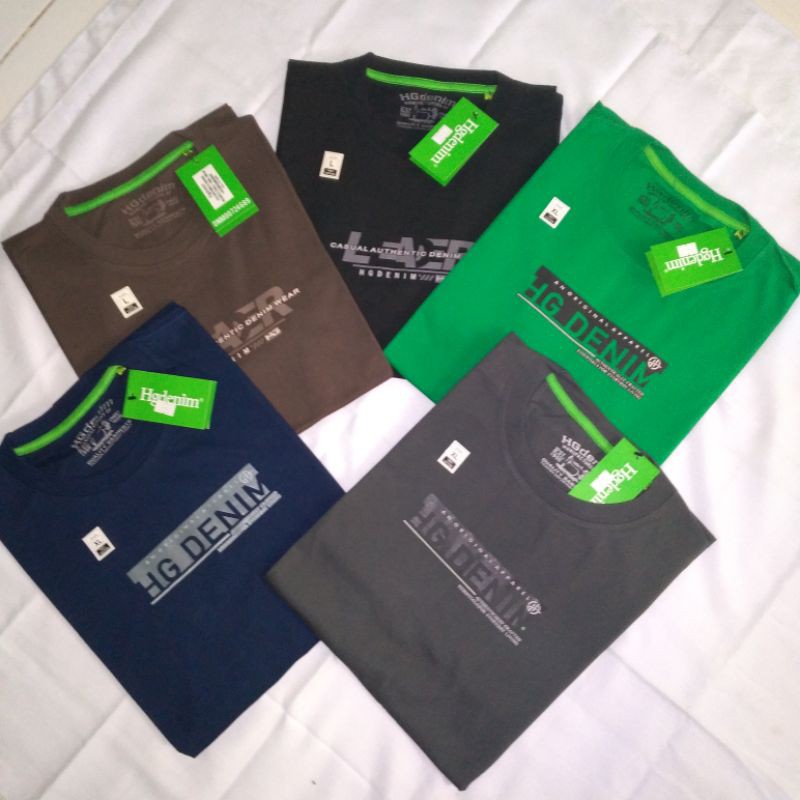 Kaos HG DENIM || Casual T-shirt