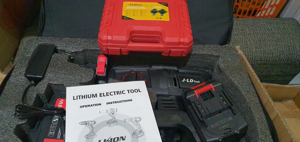 Bor Bobok Baterai Cordless Rotary Hammer Jld J26-48