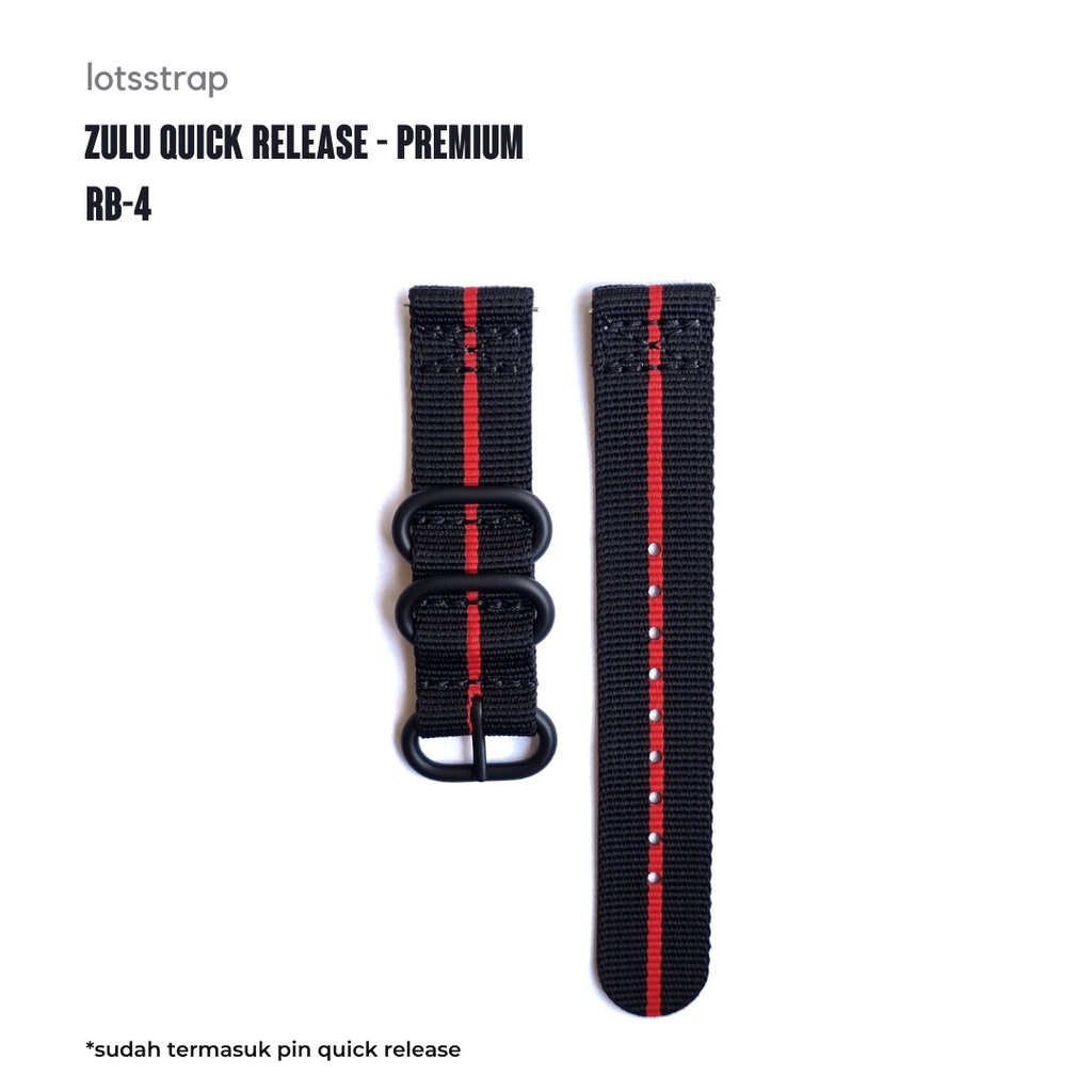Tali Jam Nylon Zulu Strap Premium Ballistic - Quick Release Strap RB4