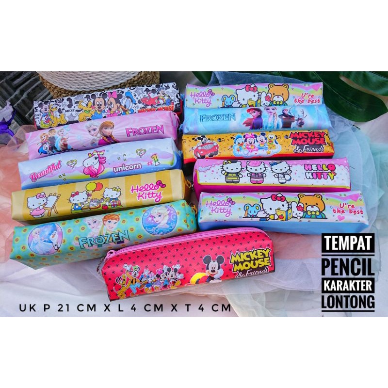 PENCIL CASE / TEMPAT PENCIL PRINTING LUCU