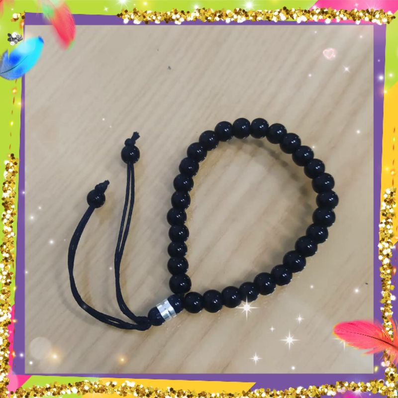 Gelang manik tali Unisex ( bisa disetel talinya sesuai besar tangan)