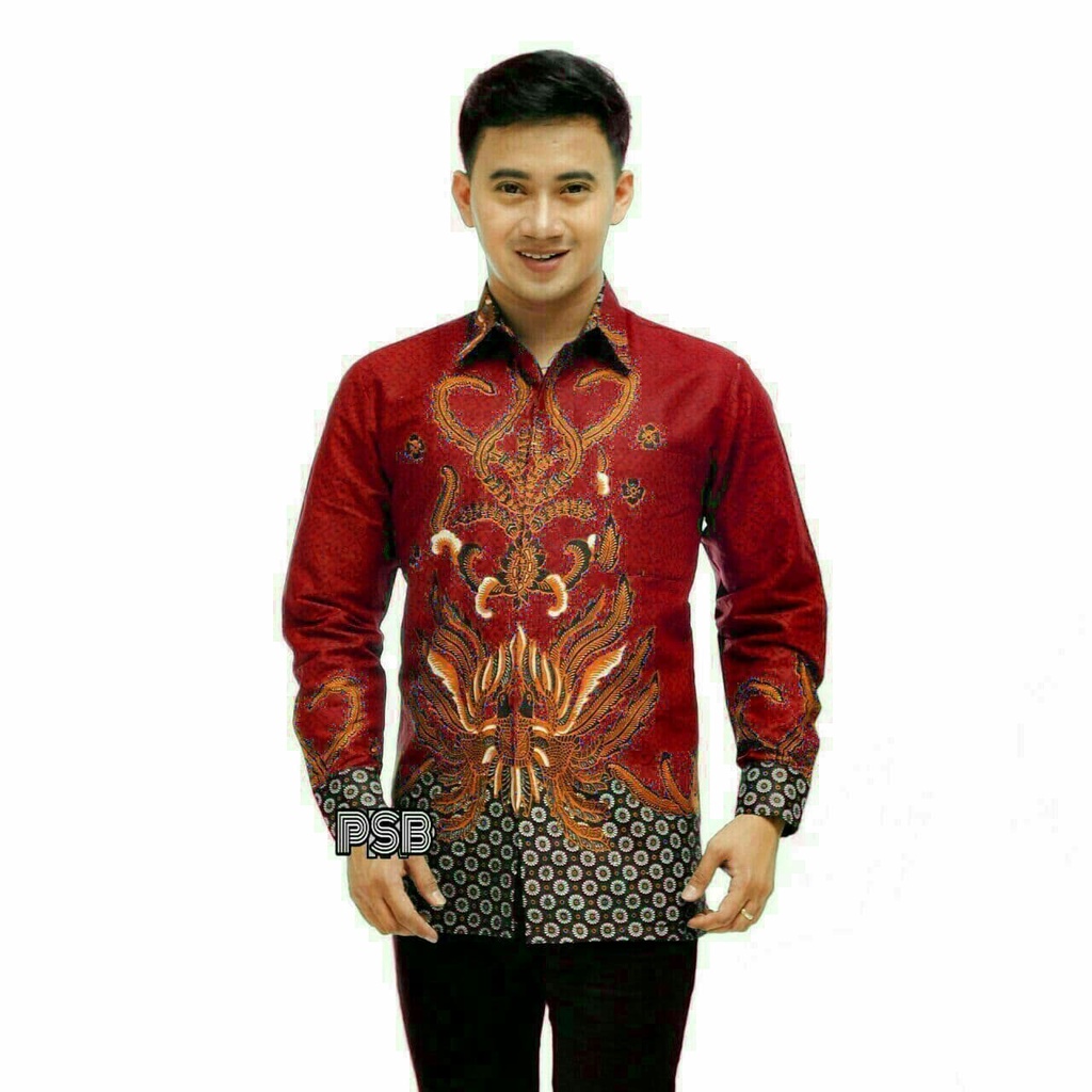 BATIK PEKALOGAN KEMEJA BATIK PENDEK RH || BATIK ATASAN || ATASAN BATIK PRIA || BATIK PRIA