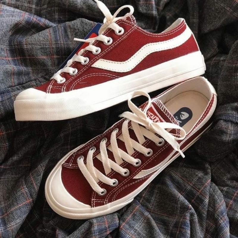 SEPATU VENTELA PUBLIC LOW MAROON VENTELA PUBLIC