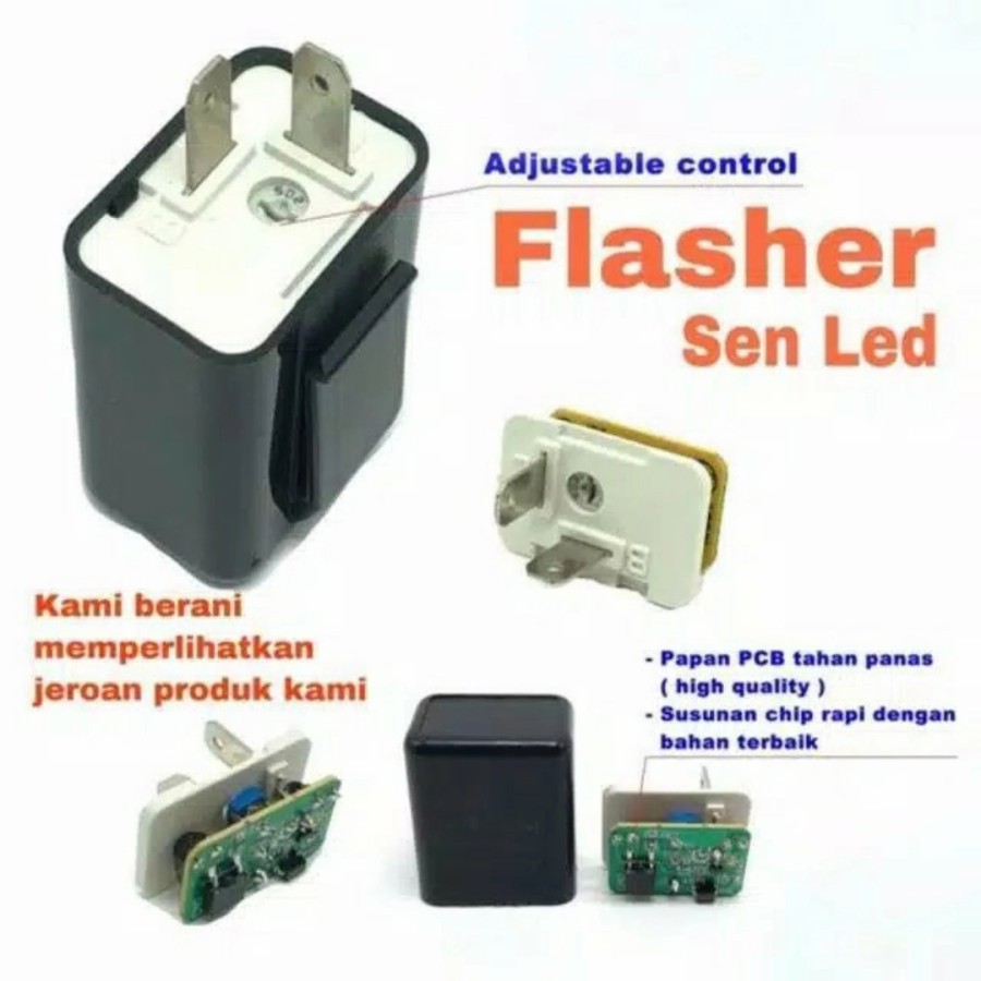 Flasher Sen Bunyi Stelan Flaser Sein Bunyi Stelan Relay Sein Bunyi Variasi Aksesoris Motor