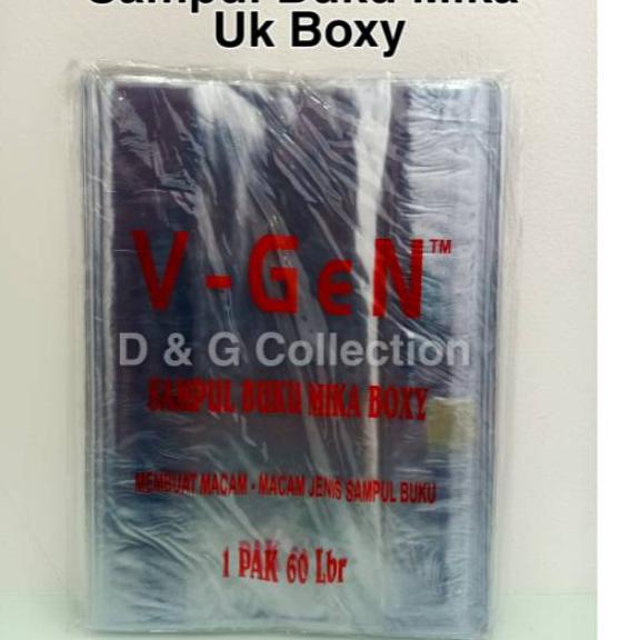 

New - SAMPUL BUKU BOXY / SAMPUL MIKA / PLASTIK BOXY