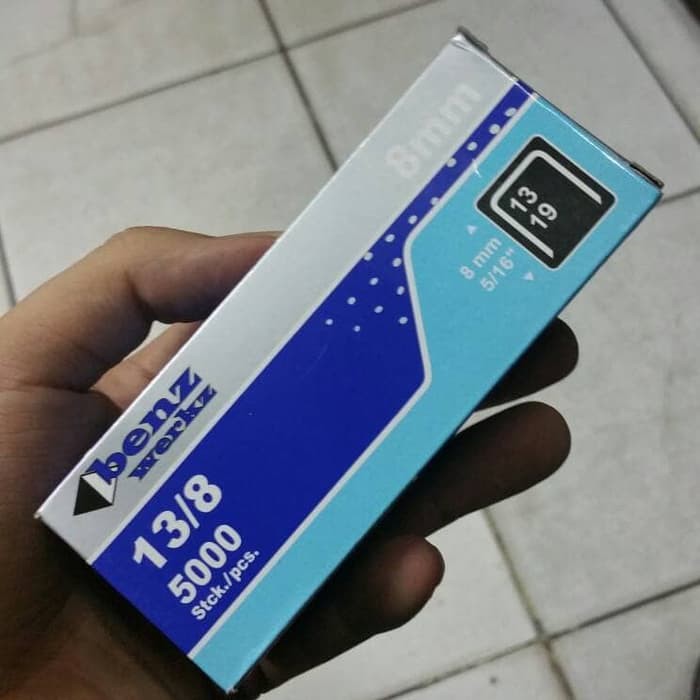 

Isi Staples Manual Staples Tembak Wintag 13 8mm