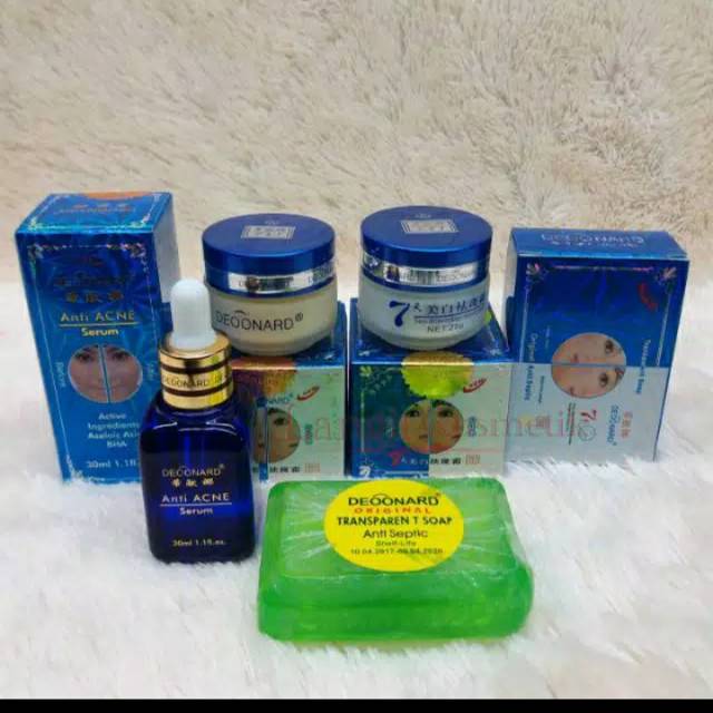 PAKET DEOONARD BIRU BIG 4IN1