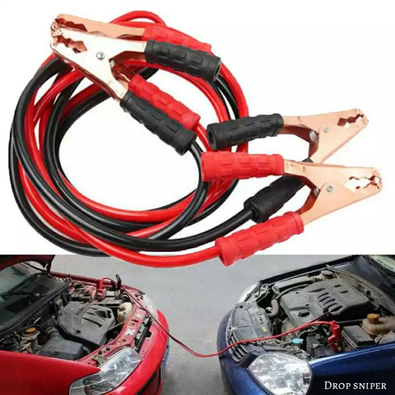 D800 Kabel Jumper Starter Mobil Mogok Leads Pure Copper 2000Amper