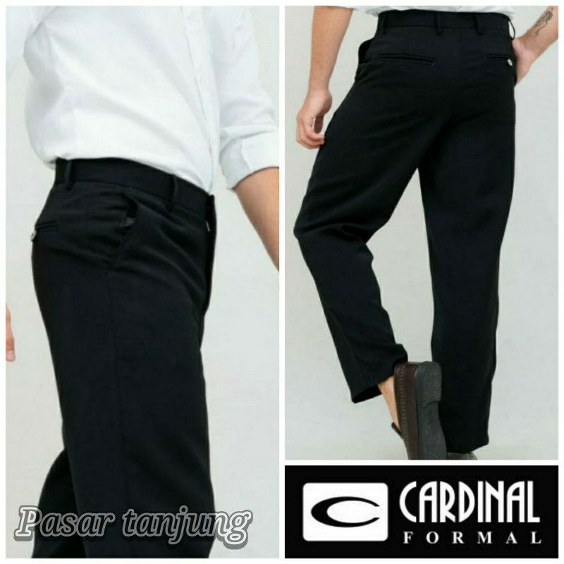 (COD) CELANA KANTOR FORMAL CARDINAL KUALITAS PREMIUM BAHAN HALUS DAN TEBAL