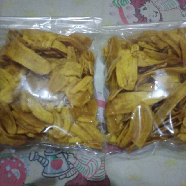 

Keripik Pisang Asin Gurih 250 gr