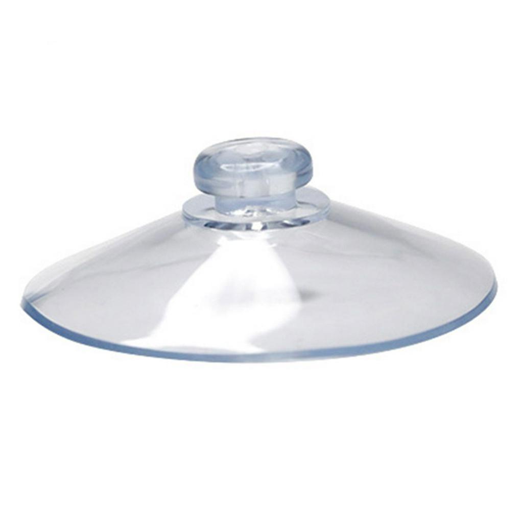 Alat Tempel Dinding Mushroom Head Suction Cup Hook 40 mm 10 PCS - G311 - Transparent