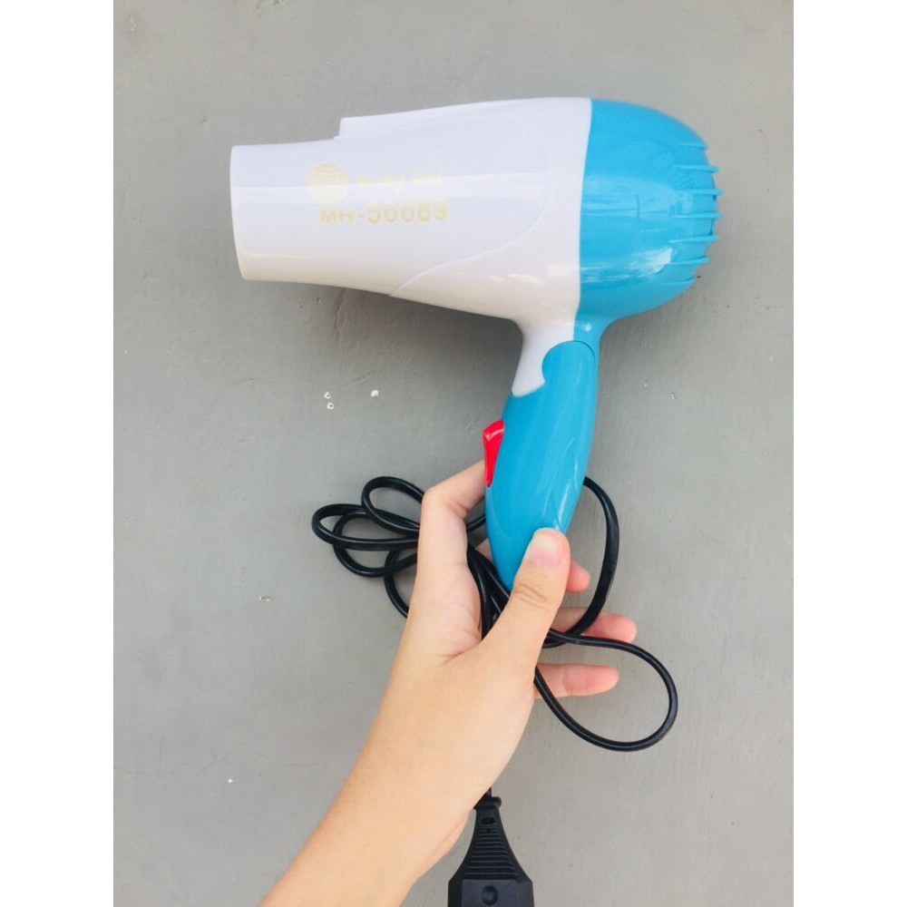 Hair Dryer Mini Lipat Portable Blower Rambut