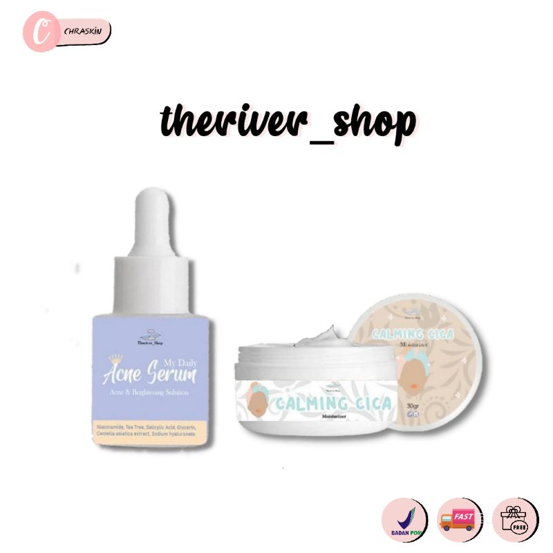 [READY] SERUM ACNE & CALMING CICA MOISTURIZER BY THERIVER_SHOP